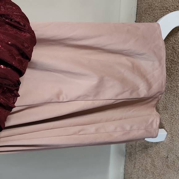 NW Nightway Sequined High Neck Backless Prom Dress - Picture 14 of 15